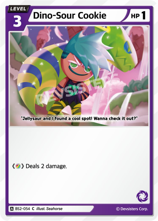 CookieRun TCG - Dino-Sour Cookie [BS2-054 C]