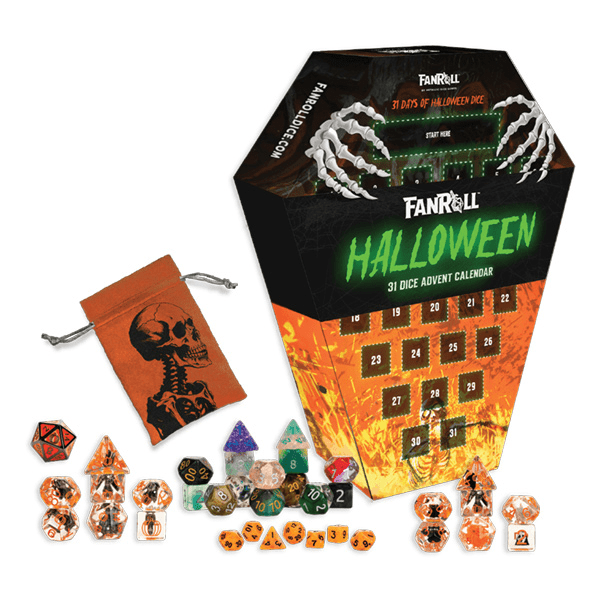 Advent Dice Calendar: Dice Goblin Halloween Advent Calendar 2025 - The Feisty Goblin Gamehouse -