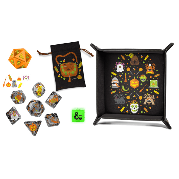 Advent Dice Calendar: Dungeons & Dragons Halloween Haunt Advent Calendar - The Feisty Goblin Gamehouse -