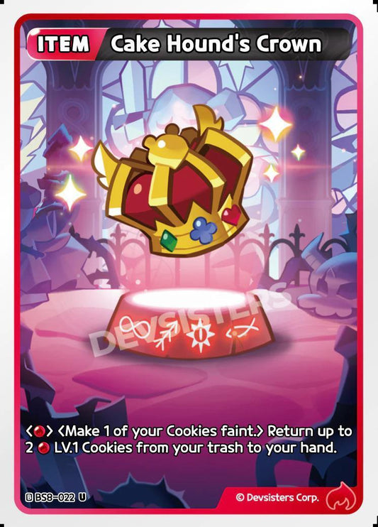 CookieRun TCG - Cake Hound's Crown [BS8-022 U]