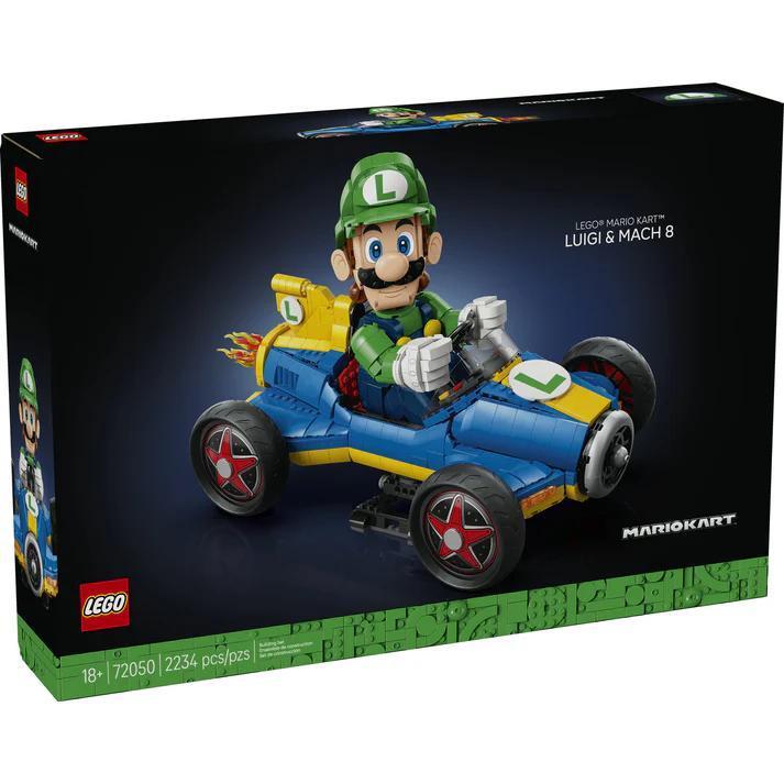 LEGO® Super Mario Mario Kart™ – Luigi & Mach 8 | 72050
