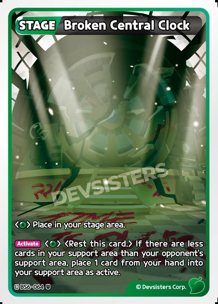 CookieRun TCG - Broken Central Clock [BS6-064 U]