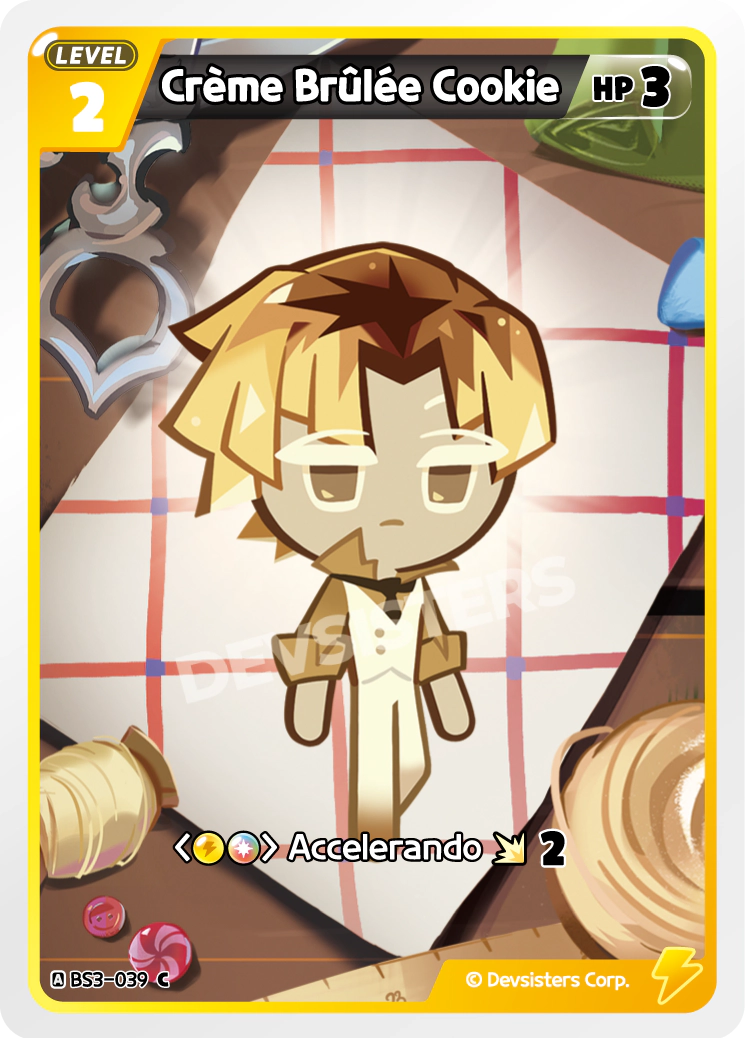 CookieRun TCG - Crème Brûlèe Cookie [BS3-039 C]