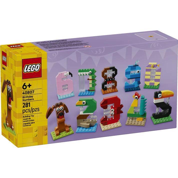 LEGO® Seasons and Occasions Birthday Numbers | 40807