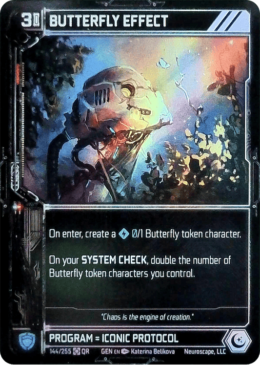 Neuroscape TCG - Butterfly Effect GEN-144 Foil