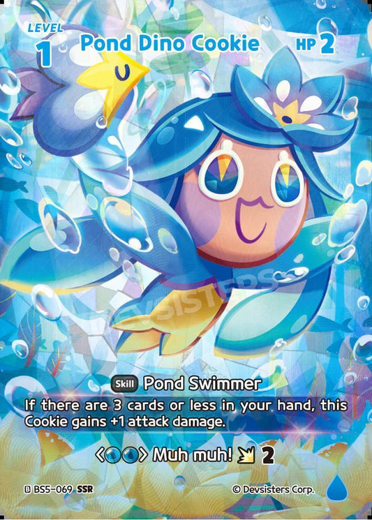 CookieRun TCG - Pond Dino Cookie [BS5-069 SSR]