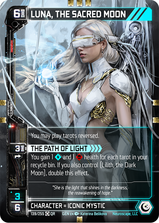 Neuroscape TCG - Luna, The Sacred Moon GEN-139