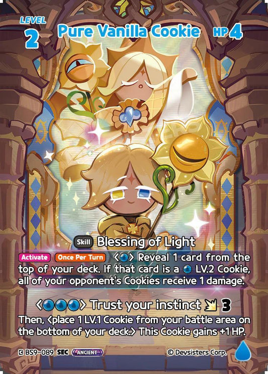 CookieRun TCG - Pure Vanilla Cookie [BS9-089 SEC]