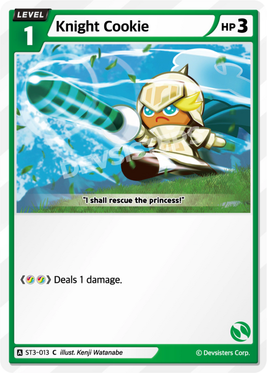 CookieRun TCG - Knight Cookie [ST3-013 C]