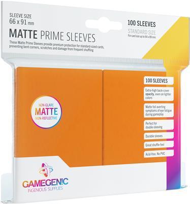 GameGenic - MATTE PRIME Sleeves Standard 100 count