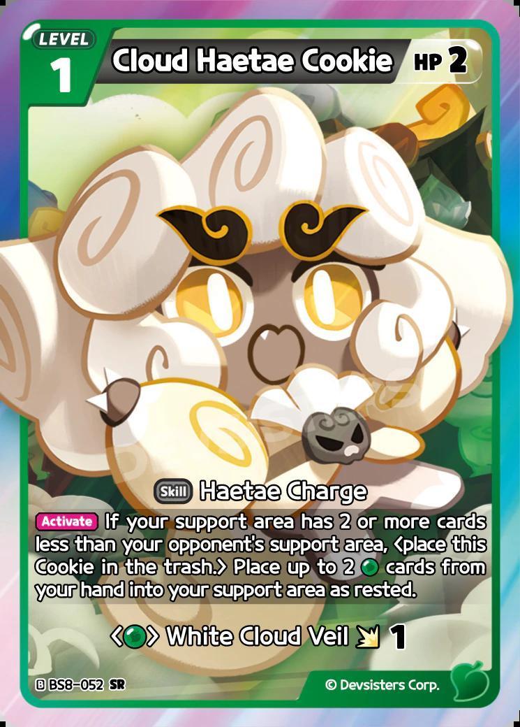 CookieRun TCG - Cloud Haetae Cookie [BS8-052 SR]
