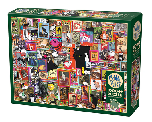 Cobble Hill - Catsville Puzzle (1000 Piece)