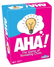 Aha! The Game of Revealing Clues (Outset Media) - The Feisty Goblin Gamehouse -