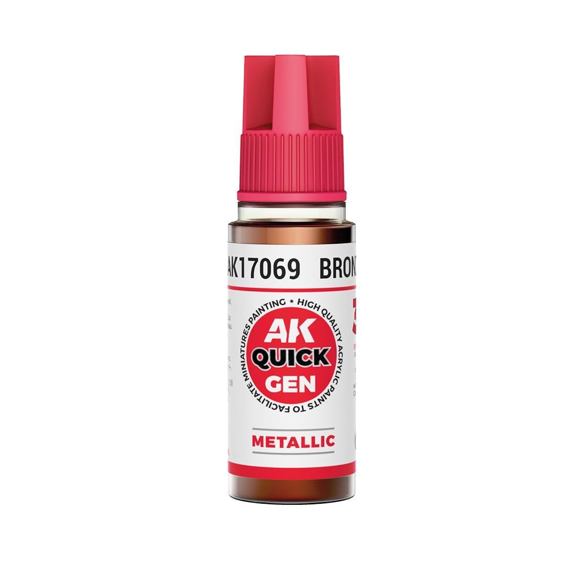 AK Interactive - Quick Gen: Bronze (18 ml) - The Feisty Goblin Gamehouse -
