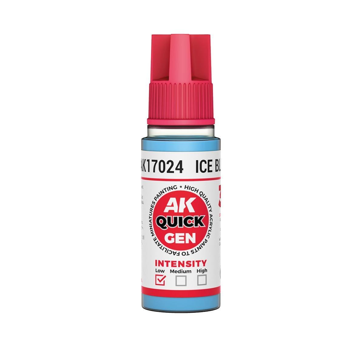 AK Interactive - Quick Gen: Ice Blue (18 ml) - The Feisty Goblin Gamehouse -