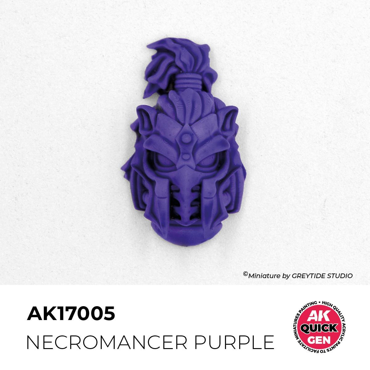 AK Interactive - Quick Gen: Necromancer Purple (18 ml) - The Feisty Goblin Gamehouse -