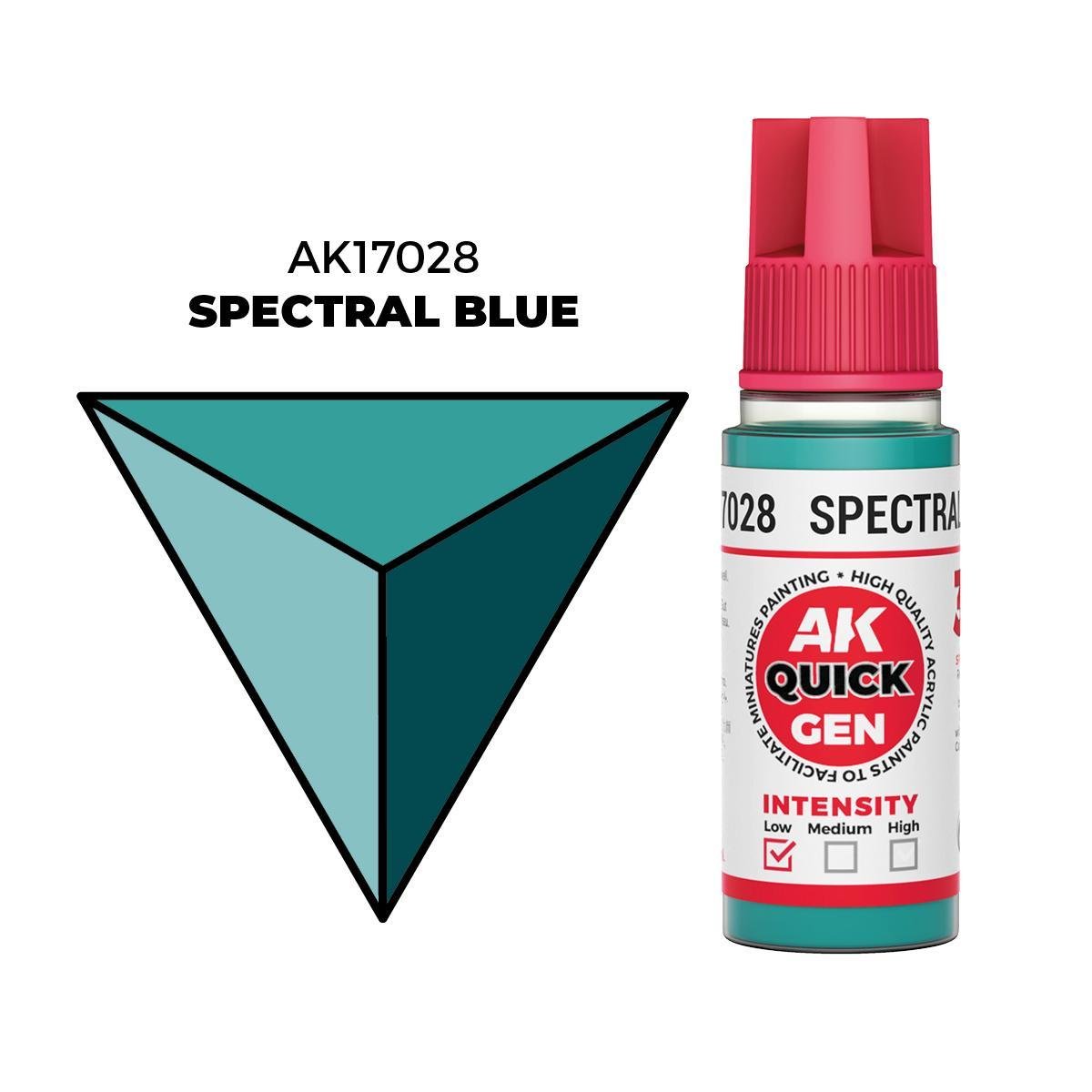 AK Interactive - Quick Gen: Spectral Blue (18 ml) - The Feisty Goblin Gamehouse -