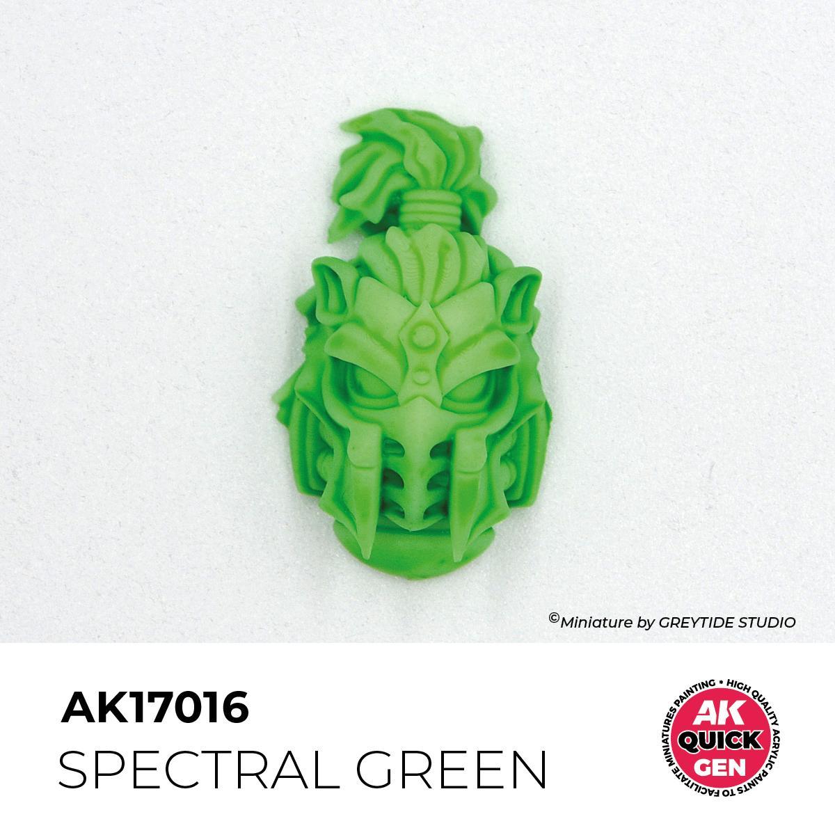AK Interactive - Quick Gen: Spectral Green (18 ml) - The Feisty Goblin Gamehouse -