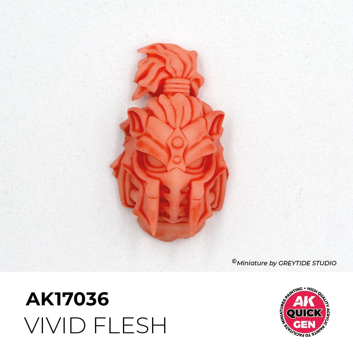 AK Interactive - Quick Gen: Vivid Flesh (18 ml) - The Feisty Goblin Gamehouse -
