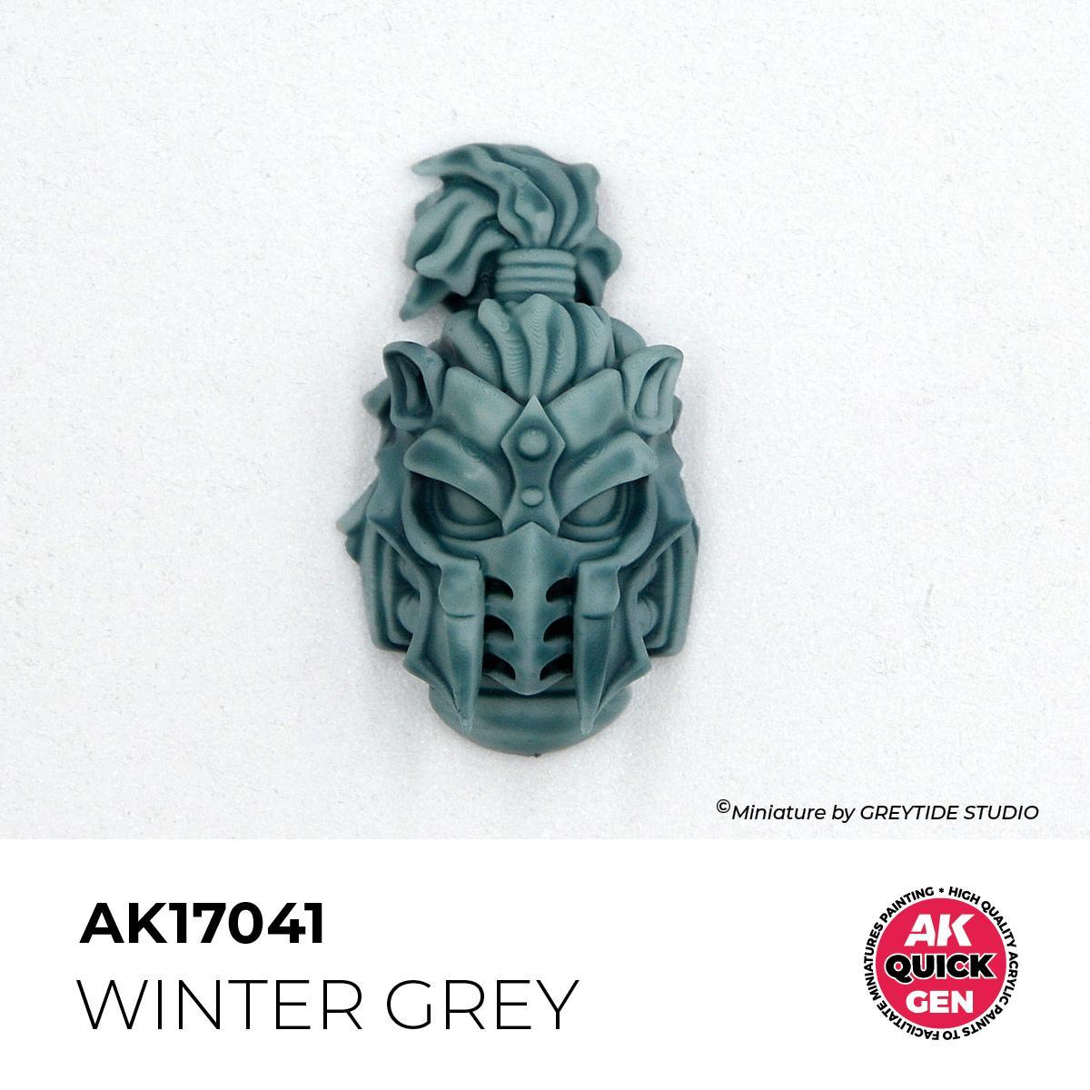 AK Interactive - Quick Gen: Winter Grey (18 ml) - The Feisty Goblin Gamehouse -