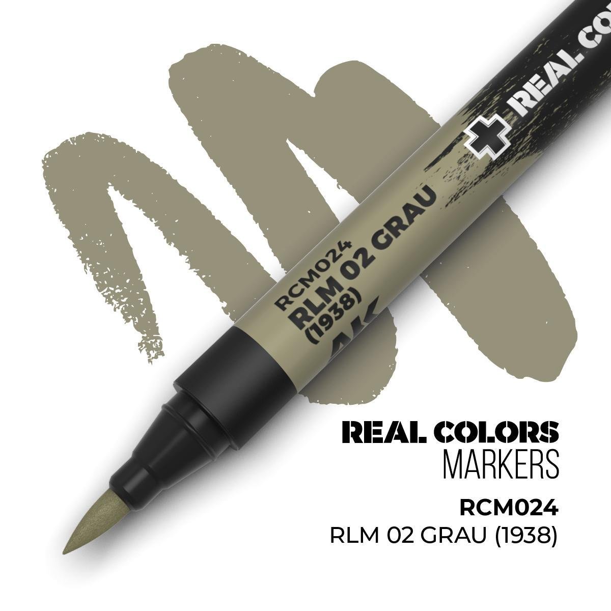 AK Interactive - Real Colors Markers: RLM 02 Grau (1938) - The Feisty Goblin Gamehouse -