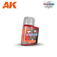 AK Interactive - Wargame Enamel Liquid Pigments: Fluorescent Red (35ml) - The Feisty Goblin Gamehouse -
