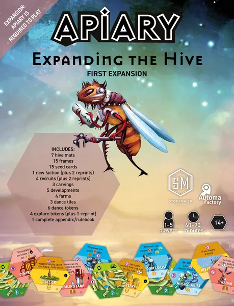 Apiary: Expanding The Hive (Stonemaier Games) - The Feisty Goblin Gamehouse -