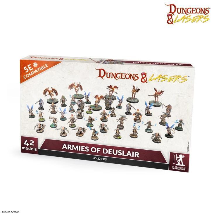 Archon Studio - Dungeons and Lasers: Armies of Duesalair (D&L: Miniatures) - The Feisty Goblin Gamehouse -