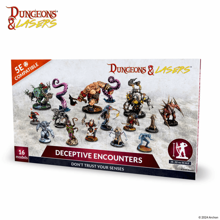 Archon Studio - Dungeons and Lasers: Deuslair: Deceptive Encounters (D&L: Miniatures) - The Feisty Goblin Gamehouse -