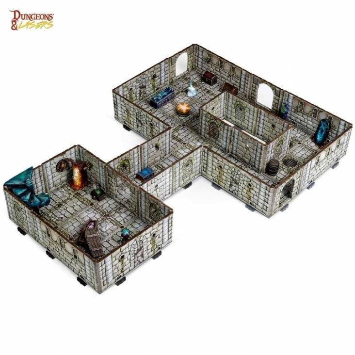 Archon Studio - Dungeons and Lasers: Fantasy Starter Set (D&L Starter Sets) - The Feisty Goblin Gamehouse -