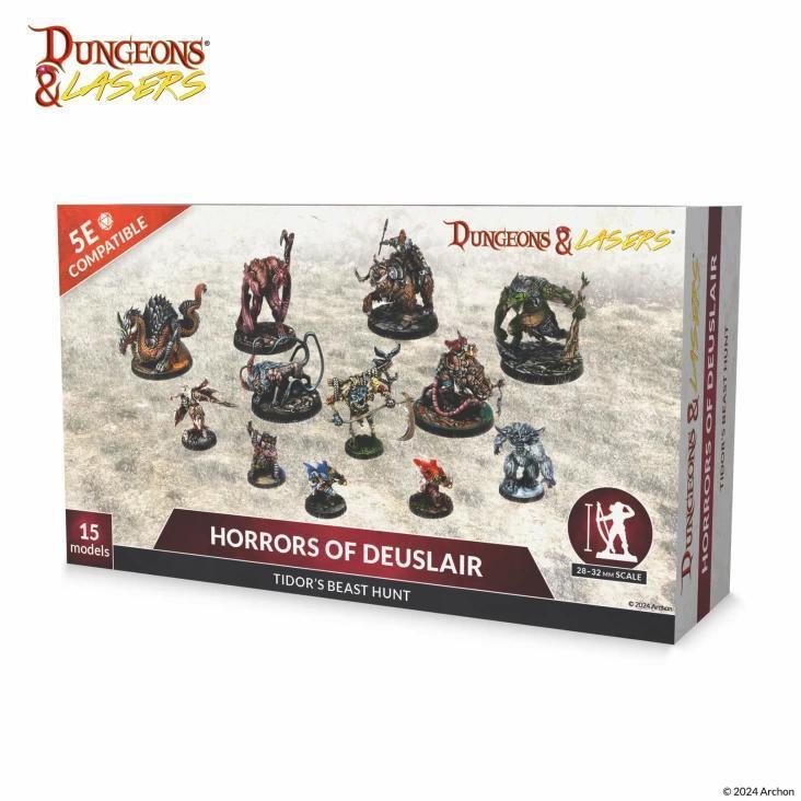 Archon Studio - Dungeons and Lasers: Horrors Of Deuslair (D&L: Miniatures) - The Feisty Goblin Gamehouse -