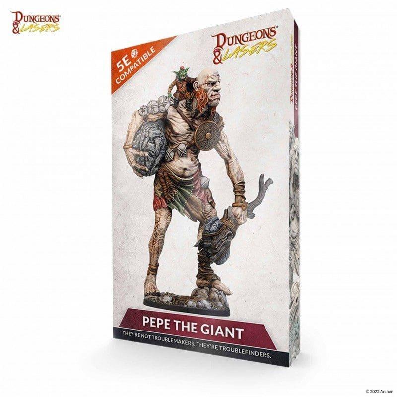 Archon Studio - Dungeons and Lasers: Pepe the Giant (D&L: Miniatures) - The Feisty Goblin Gamehouse -