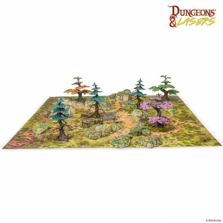 Archon Studio - Dungeons and Lasers: The Elven Woods (D&L Starter Sets) - The Feisty Goblin Gamehouse -