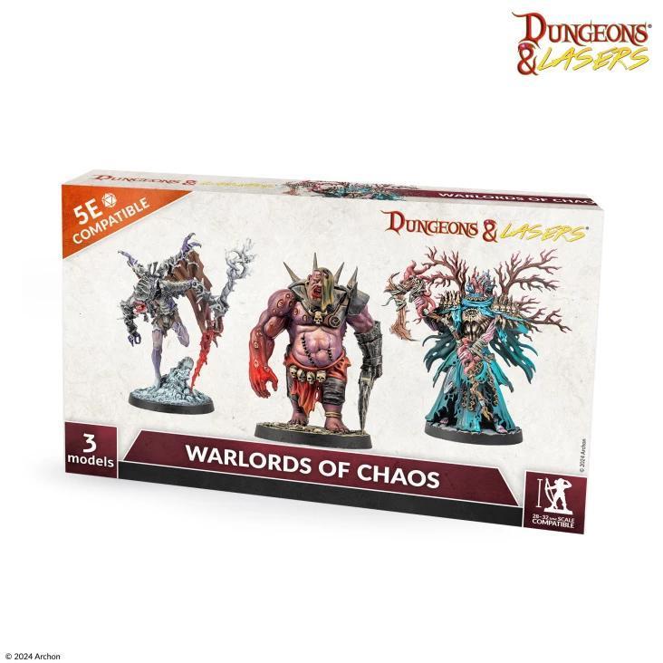 Archon Studio - Dungeons and Lasers: Warlords of Chaos (D&L: Miniatures) - The Feisty Goblin Gamehouse -