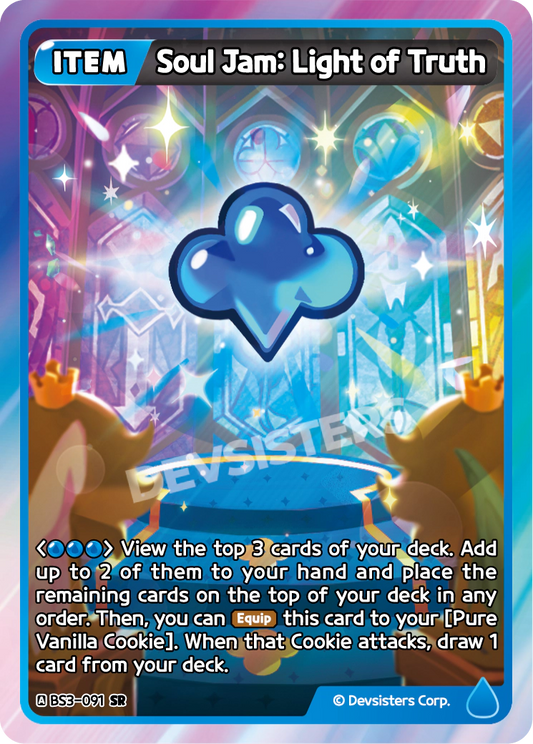 CookieRun TCG - Soul Jam: Light of Truth [BS3-091 SR]