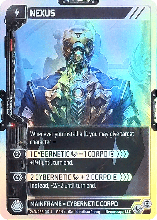 Neuroscape TCG - Nexus GEN-248 Foil