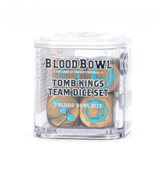Warhammer Blood Bowl - Dice: Tomb Kings Team