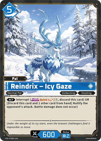 Palworld TCG - Reindrix – Icy Gaze [ETD01-016TD]