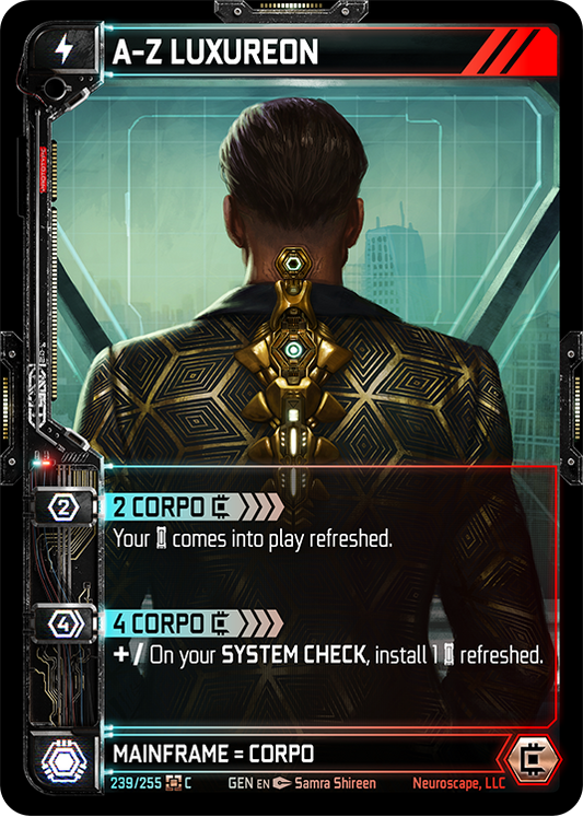 Neuroscape TCG - A-Z Luxureon GEN-239