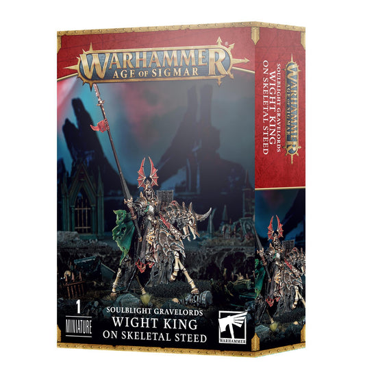 Warhammer Age of Sigmar - Soulblight Gravelords: Wight King on Steed