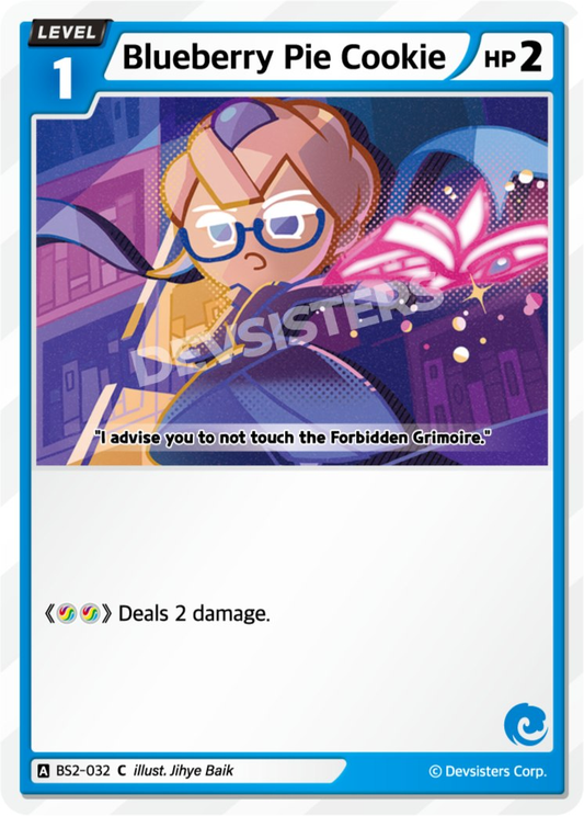 CookieRun TCG - Blueberry Pie Cookie [BS2-032 C]