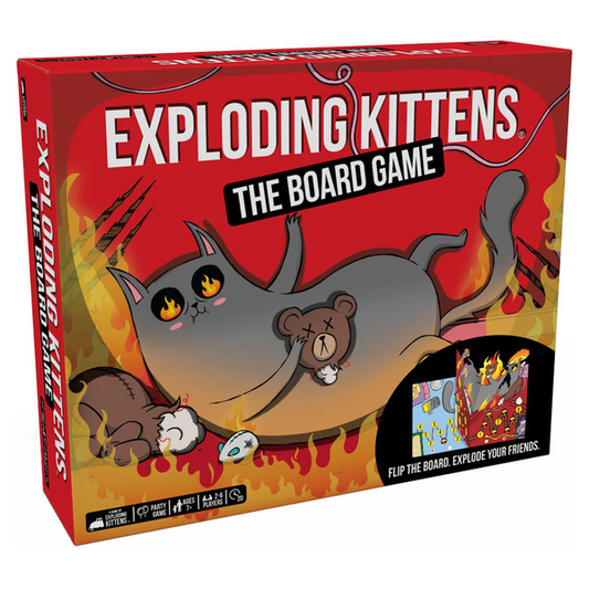 Exploding Kittens:
The Board Game