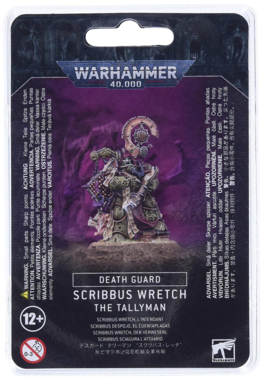 Warhammer 40,000 - Death Guard: Scribbus Wretch The Tallyman