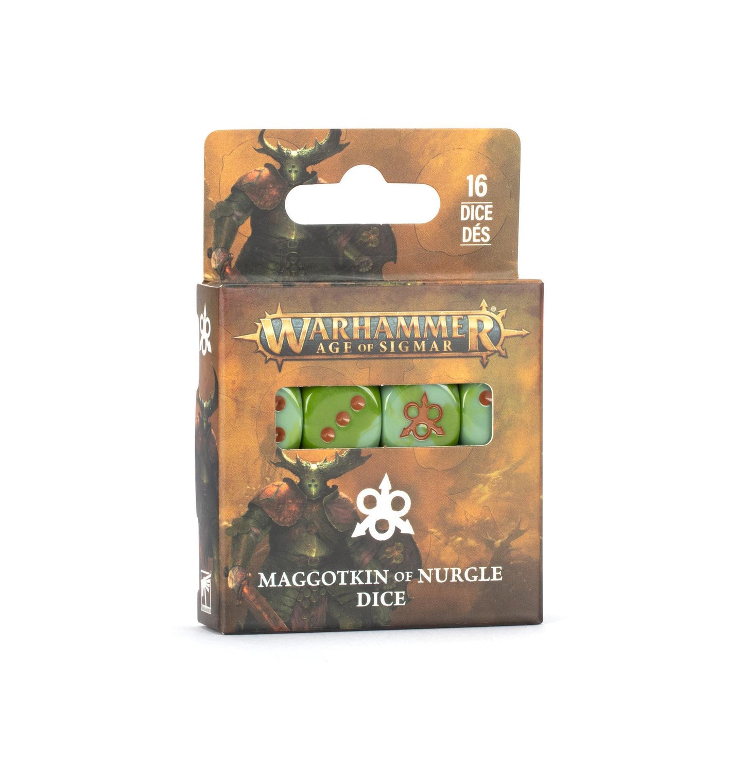 Warhammer Age of Sigmar - Dice: Maggotkin Of Nurgle