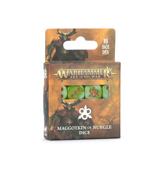 Warhammer Age of Sigmar - Dice: Maggotkin Of Nurgle