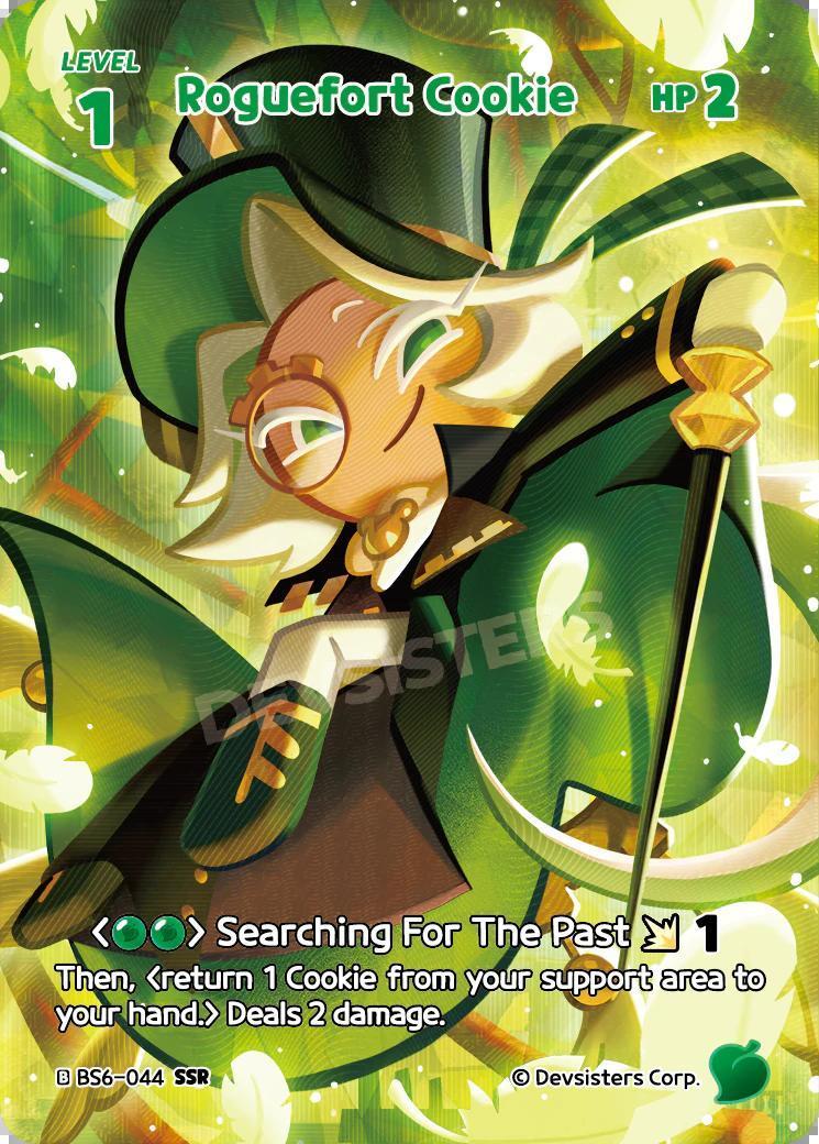 CookieRun TCG - Roguefort Cookie BS6-044 SSR]