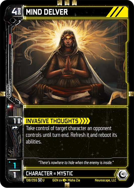 Neuroscape TCG - Mind Delver GEN-138