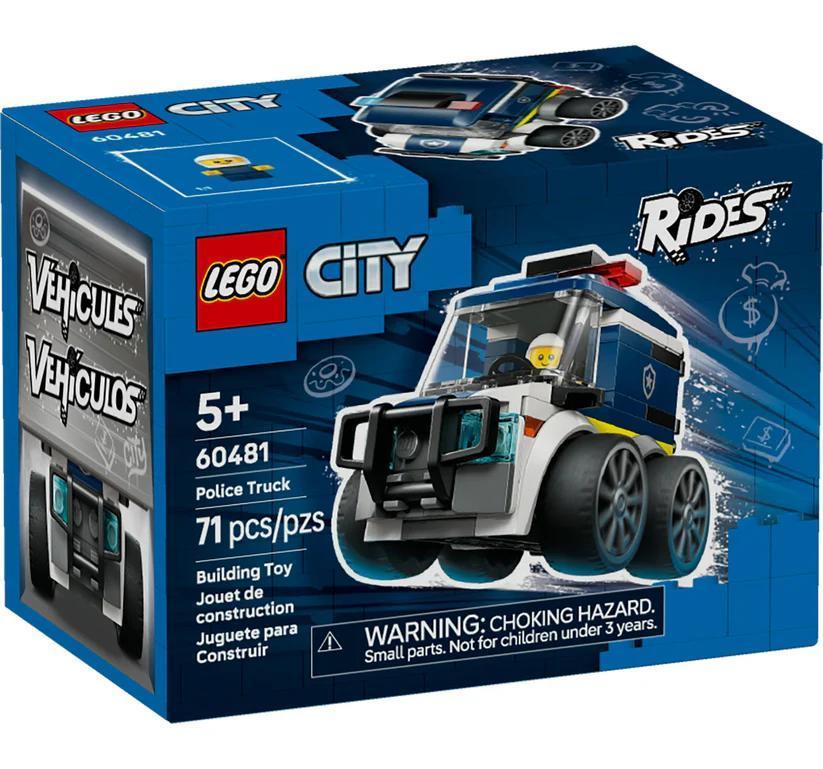 LEGO® City Brick Rides Rides – Police Truck | 60481
