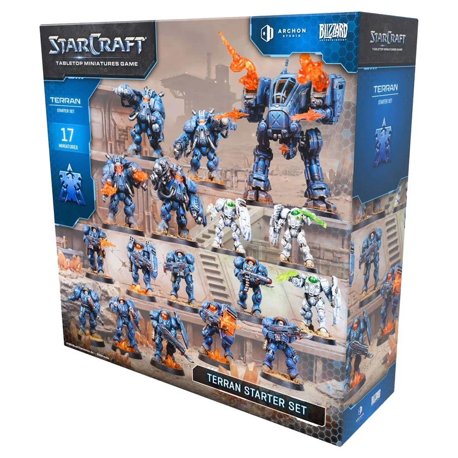 StarCraft - Tabletop Miniatures Game: Terran: Starter Set
