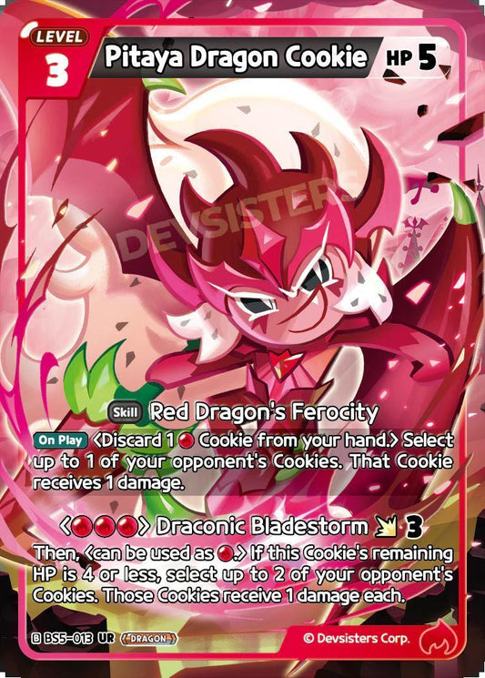 CookieRun TCG - Pitaya Dragon Cookie [BS5-013 UR]